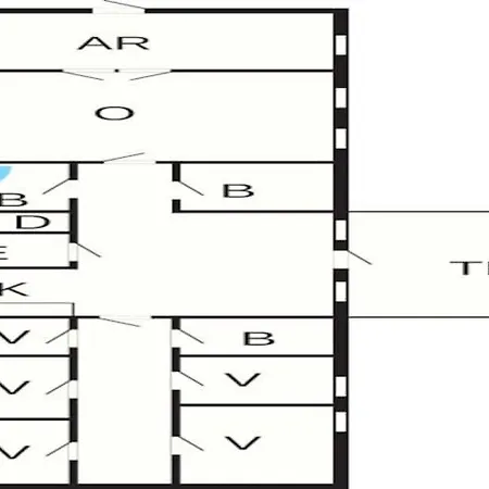 16 Person In Brovst-by Traum Сasa de vacaciones Brovst